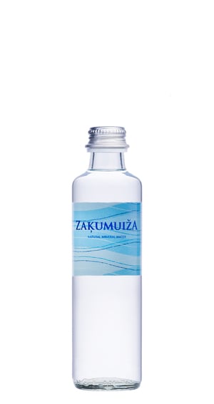 Dabīgais minerālūdens, 0.25L stikla pudelē