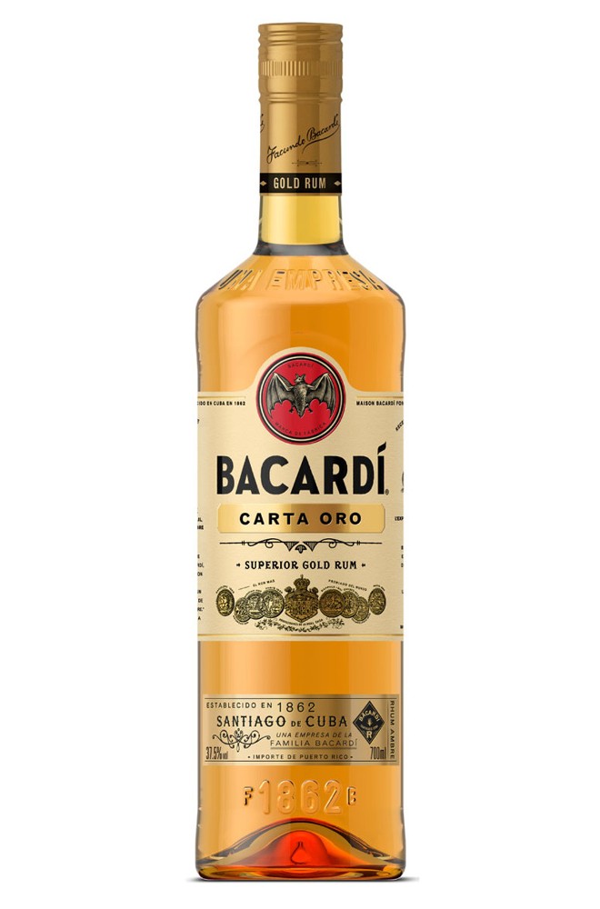 Bacardi Carta oro 40 ml