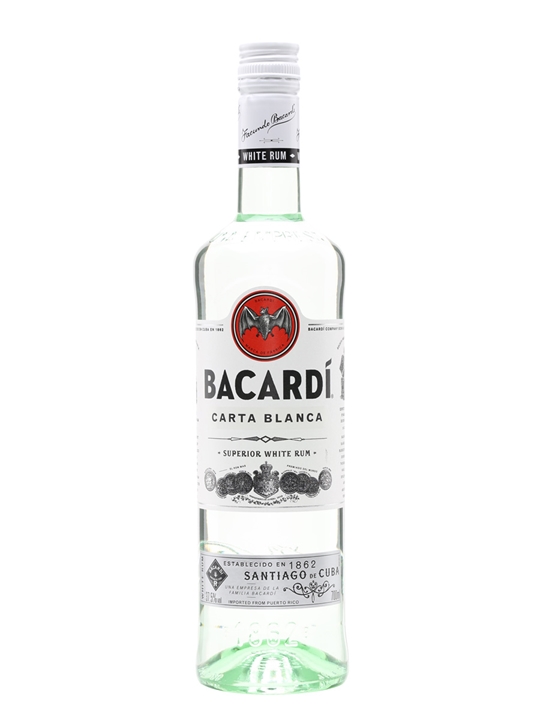 Bacardi Carta Blanca    40 ml