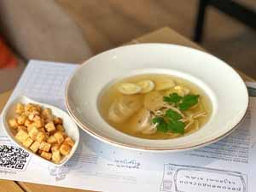Консоме (бульйон курячий)