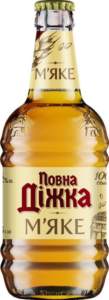 Õlu Povna Dizhka hele 0,5 L
