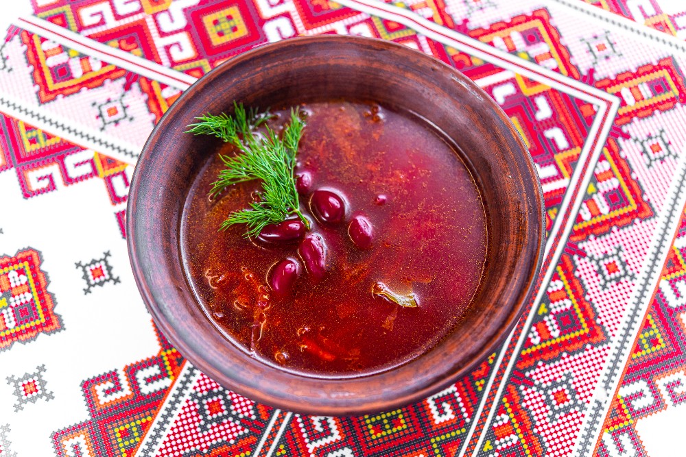 Vegan (paastu) punane borš