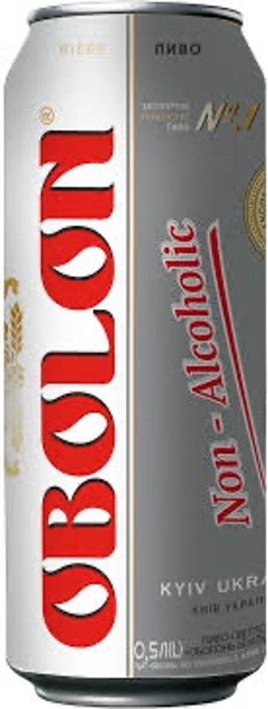 Alkoholivaba Ukraina õlu Obolon 0.5L