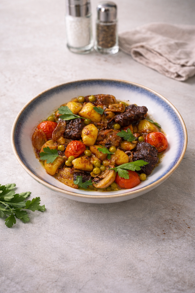 Яловичина по-Бургундськи