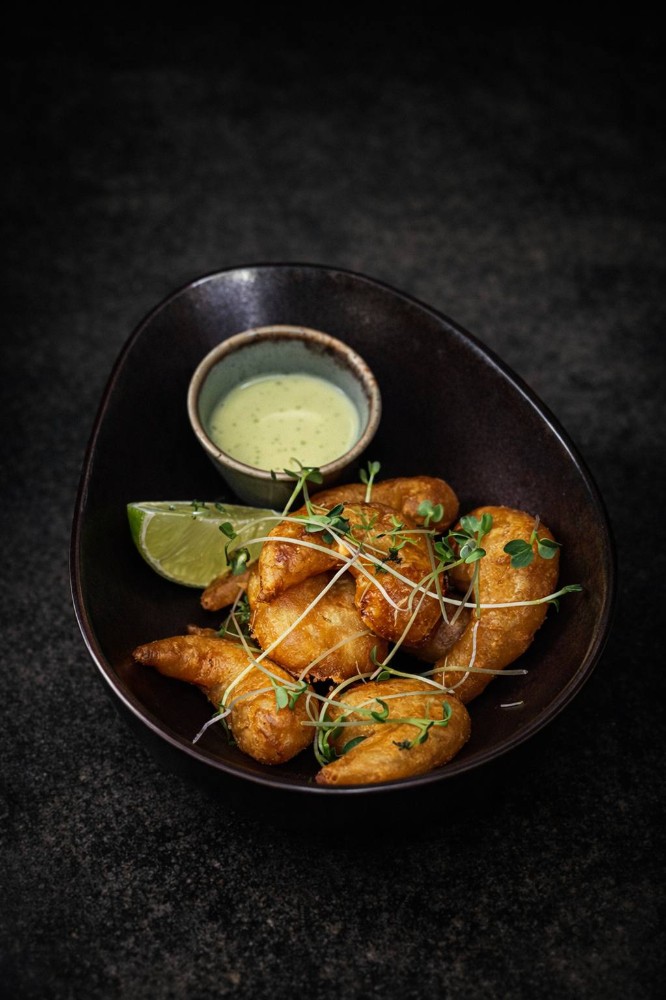 Креветки темпура 