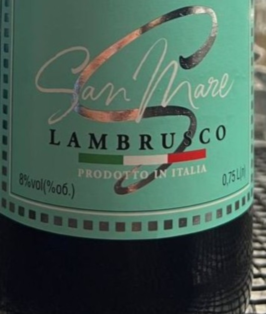 San Mare Lambrusco Dell`Emilia Rosso 0.75