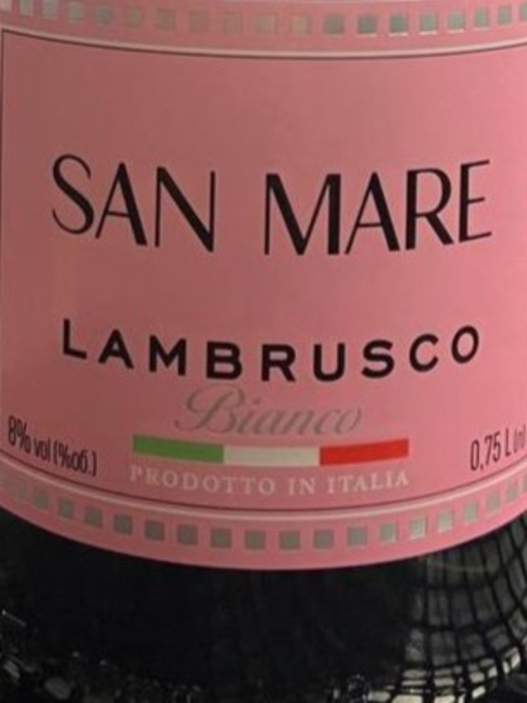 San Mare Lambrusco Dell`Emilia Bianco 0.75
