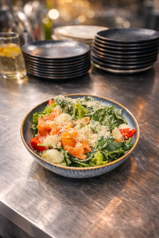 Цезар з лососем 