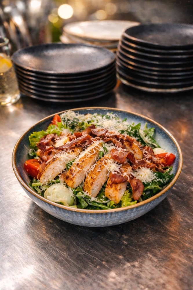 Салат Цезар з куркою  