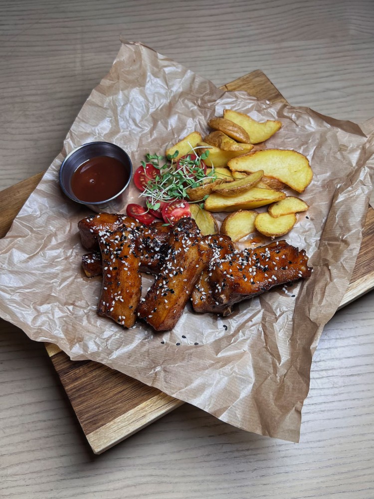 Ребра свинні BBQ  