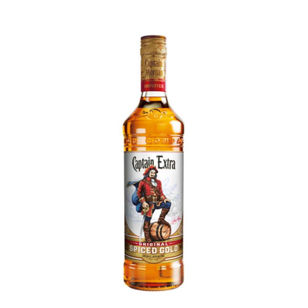 Capitaine Morgan Spiced Gold port.