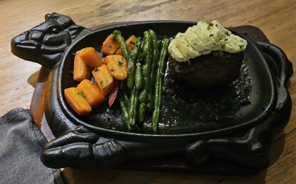 Filet de boeuf sur ardoise