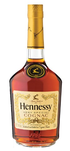 Hennessy VS bout.
