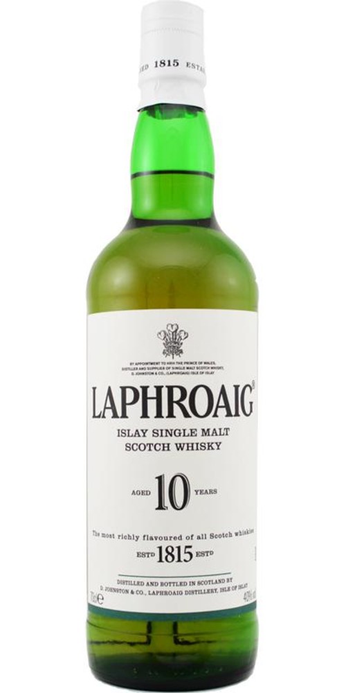 Laphroaig 10 years port.