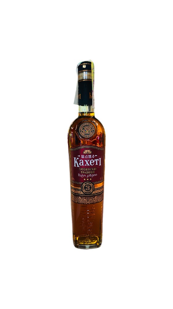Коньяк Шато Кахеті 3*  50 мл 