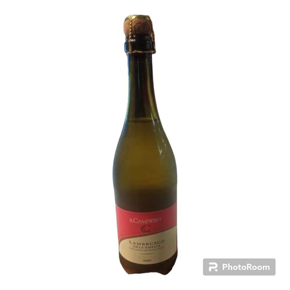 Вино ігристе, Італія  Lambrusco напівсолодке -1 п (750 мл)