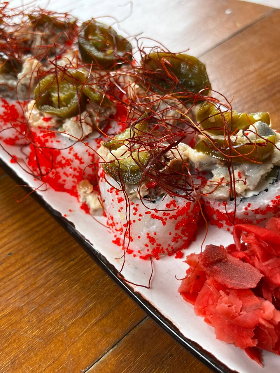 Філадельфія спайсі вугор халапеньйо