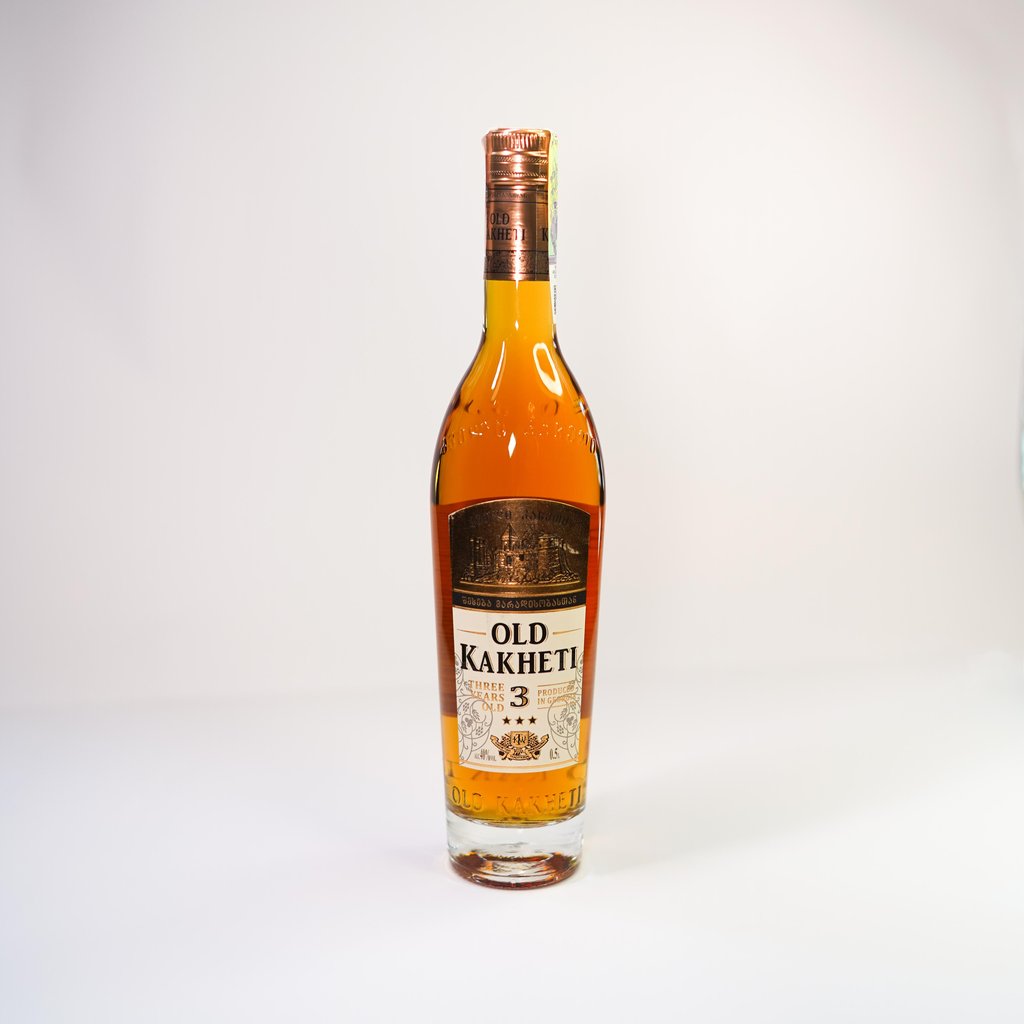 Бренді Старий Кахеті 3* 40%\Brandy Old Kakheti 3*