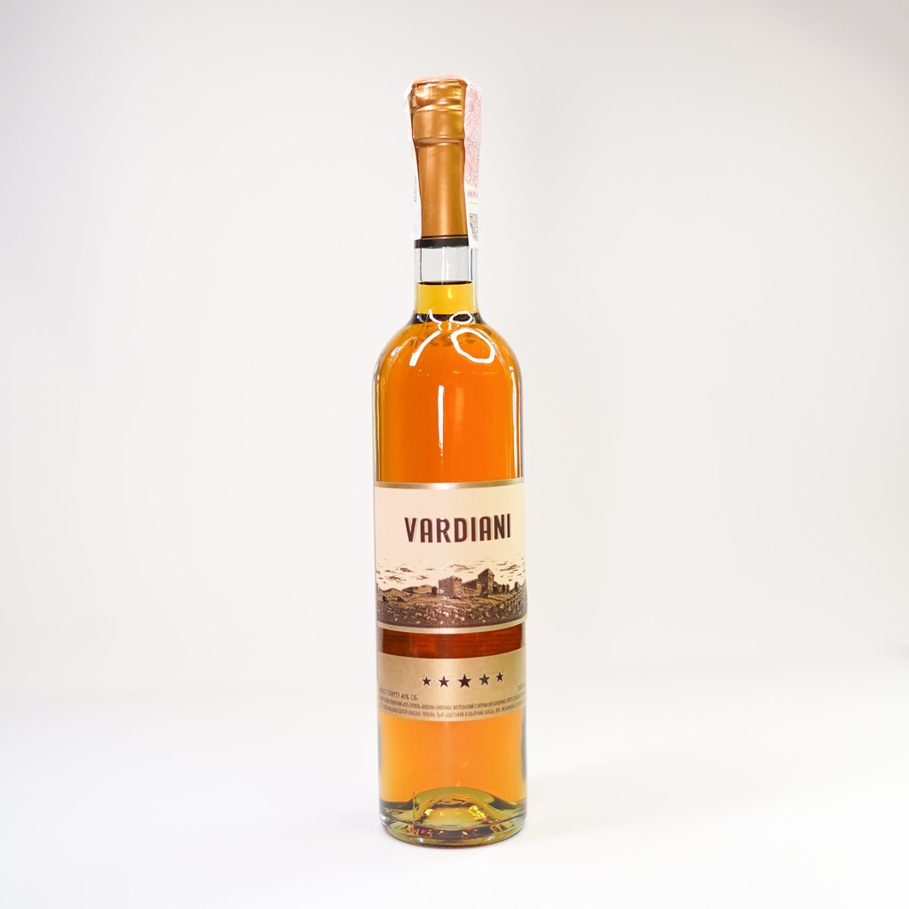 Коньяк "Вардіані 5* 0.5.40%\Cognac "Vardiani 5*