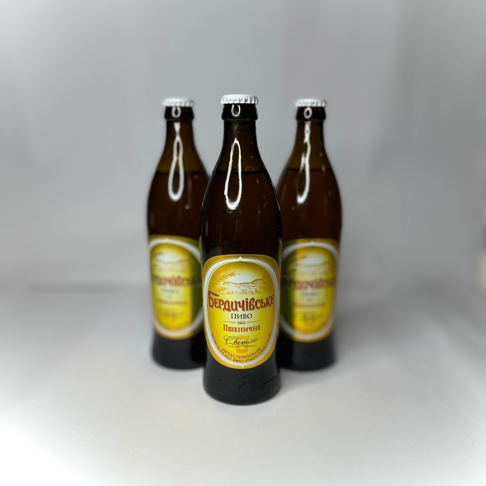 Пиво Бердичівське Пшеничне 0.5\Berdychivske beer