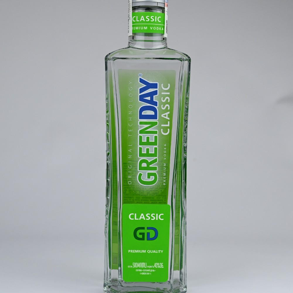 Горілка Грін Дей (Україна)40%\Vodka Green Day