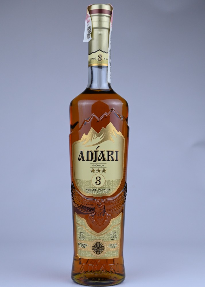 Коньяк Аджари 3* 0.5 40%\Ajari cognac 3*