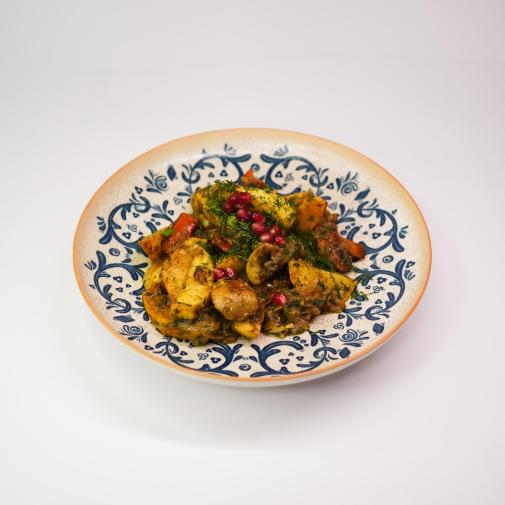 Оджахурі з овочами/Ojahuri with vegetables