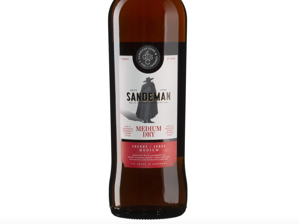 Херес Sandeman Medium dry, 50мл