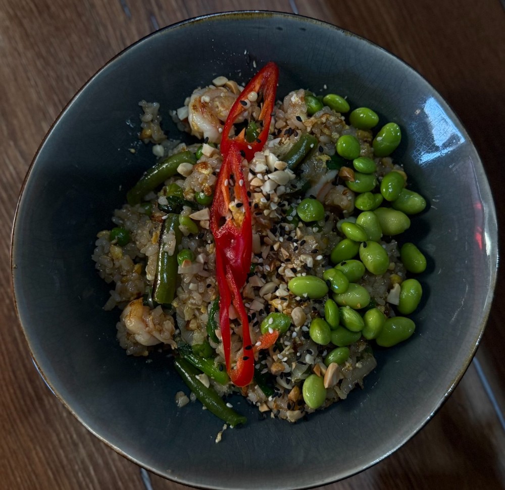 Рис з креветкою