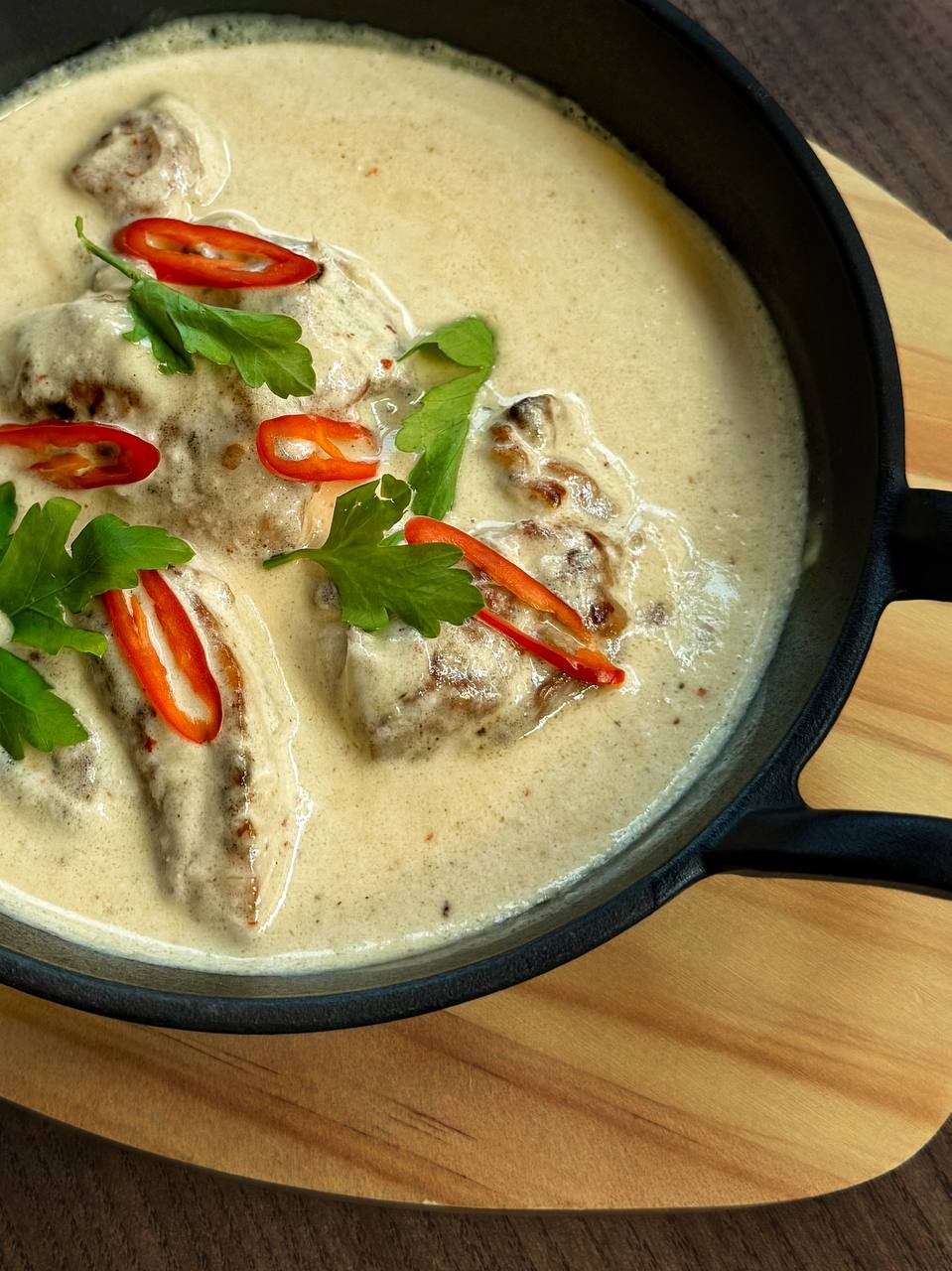 Чкмерулі з куркою