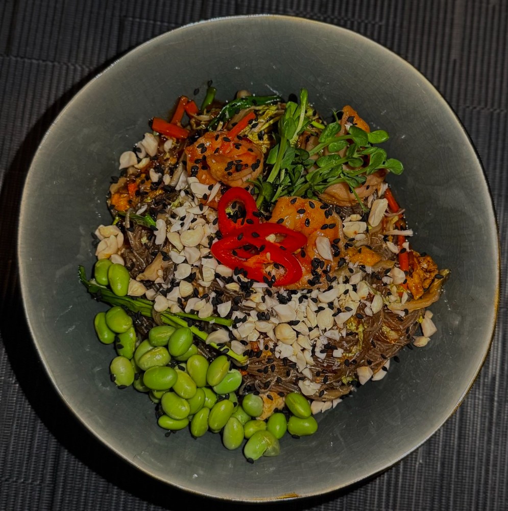 Фунчоза з креветкою