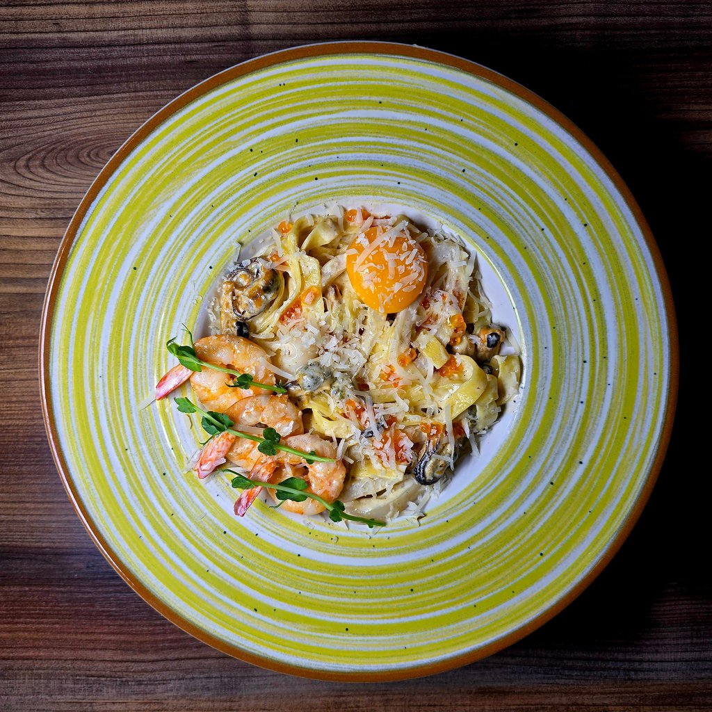 Паста з морепродуктами