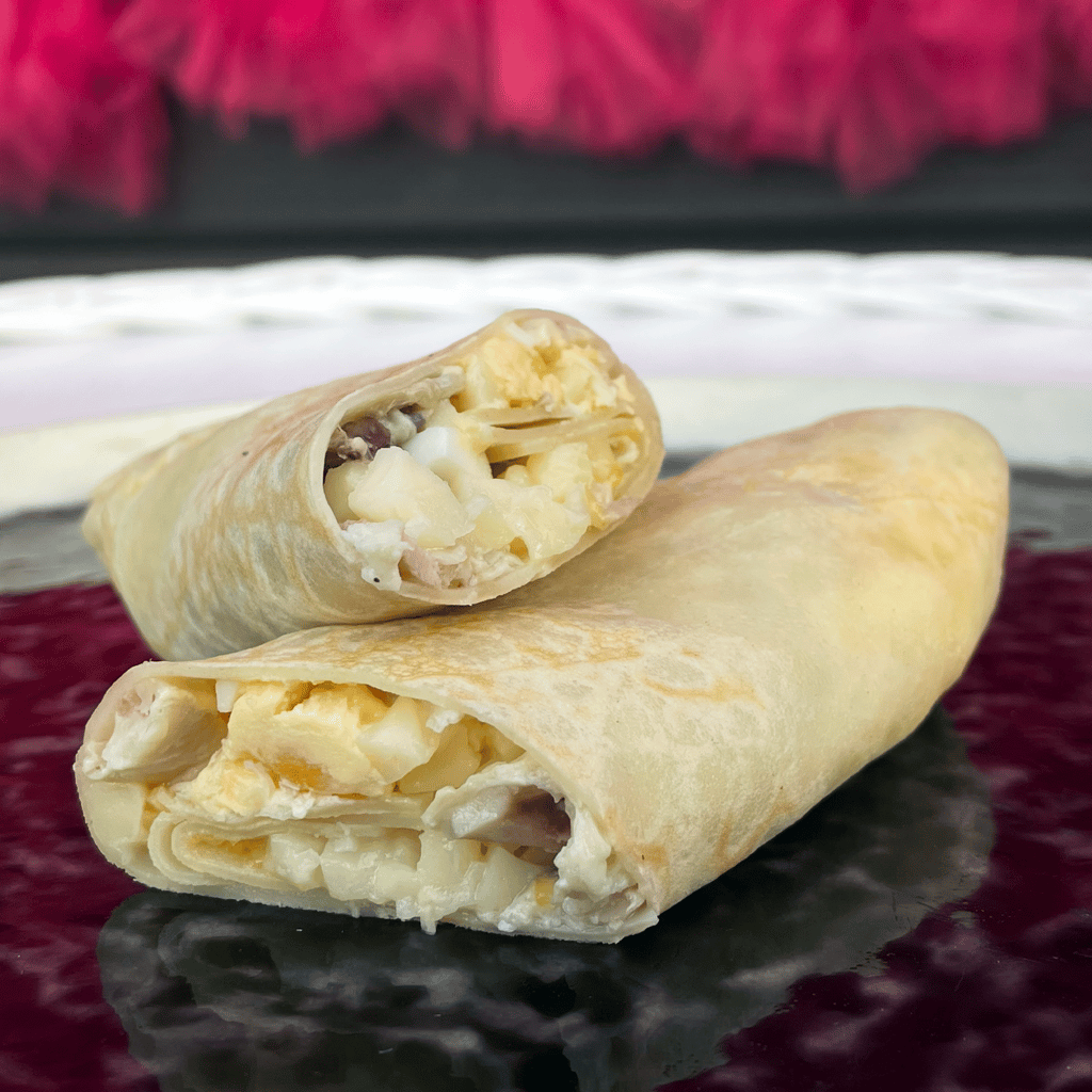 Млинець курка з яйцем