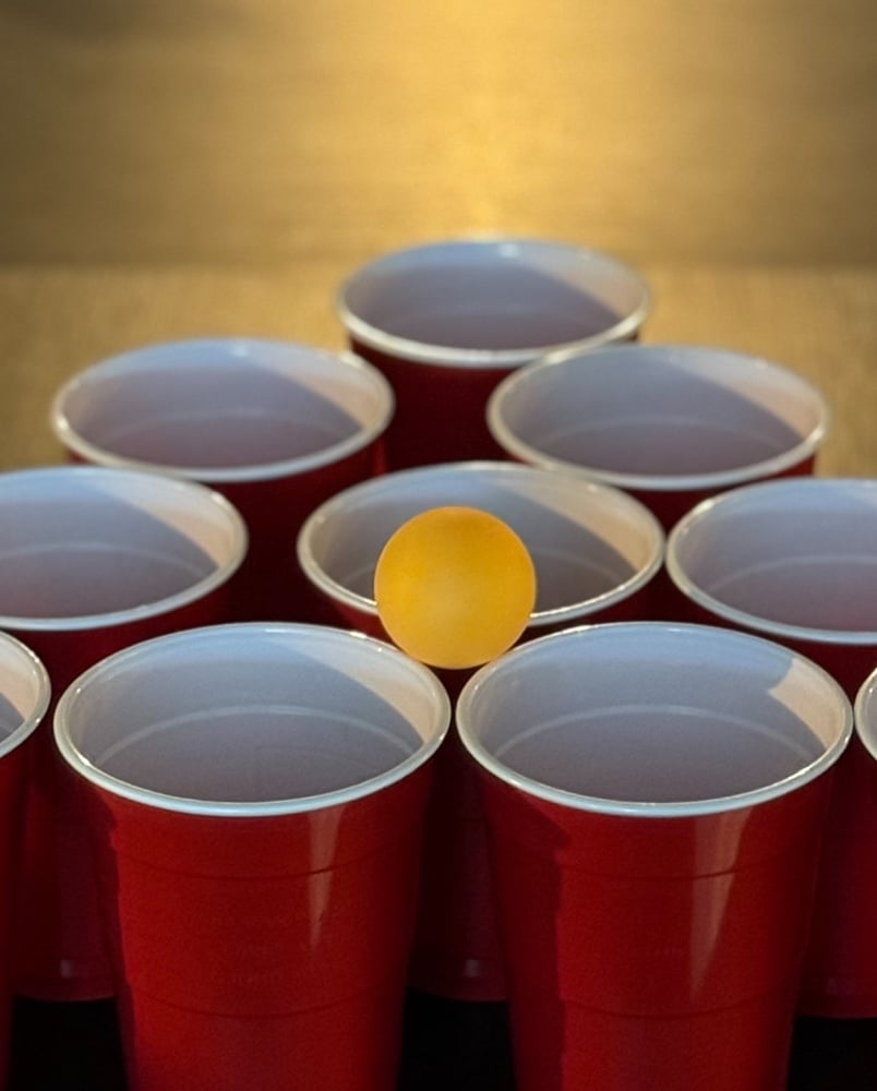Beer pong 🍺