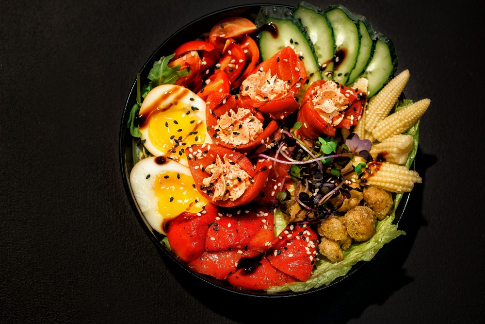 Боул з лососем (доставка)