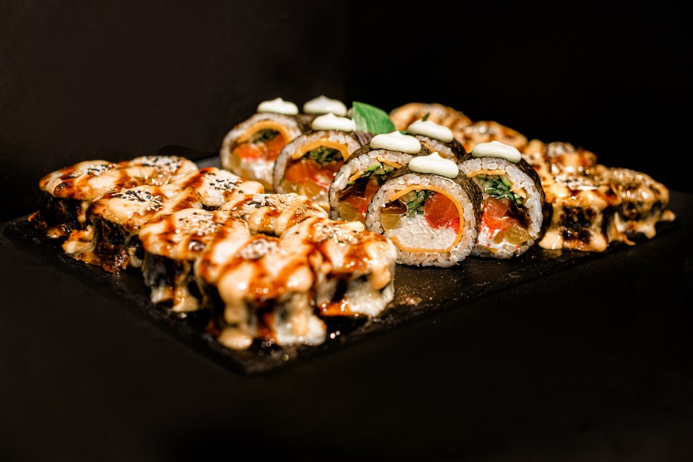 Set "Two baked & salmon"