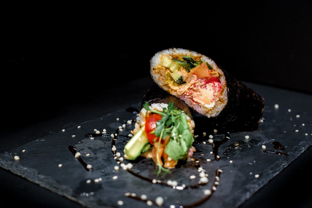 Хендрол з копченим лососем (доставка)