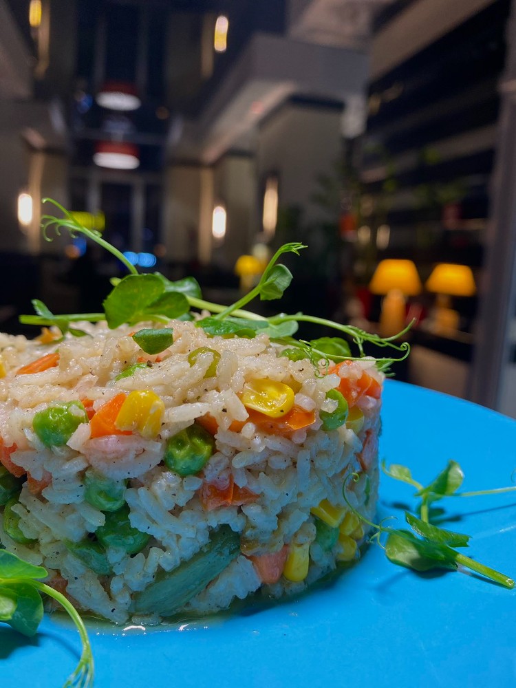 Рис з овочами