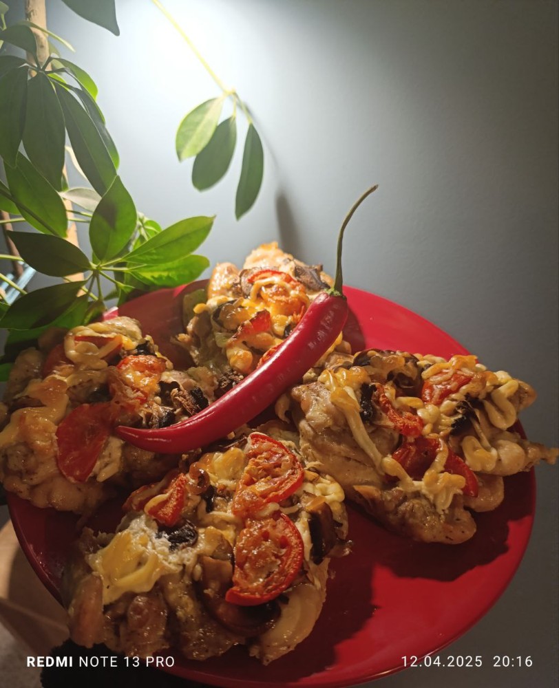 М'ясо курки по французьки (300г)