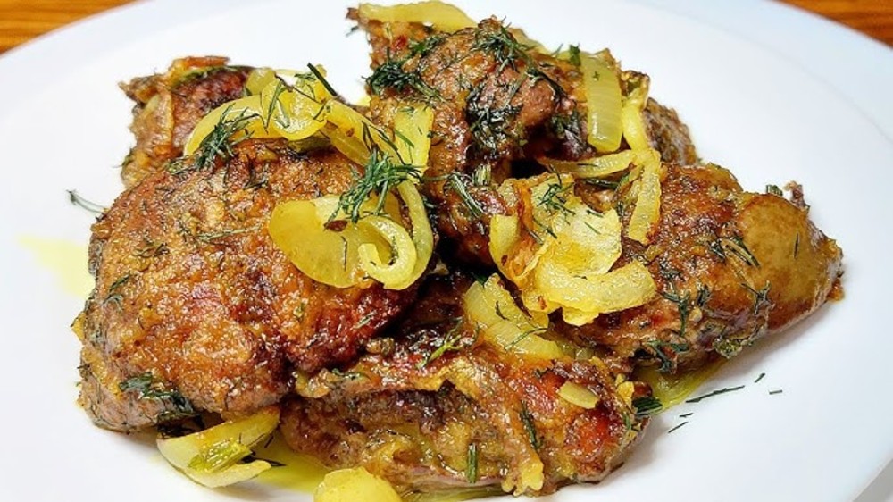 Печінка куряча в клярі (250г)