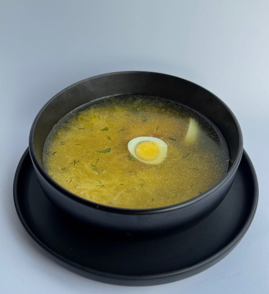 Бульйон з куркою