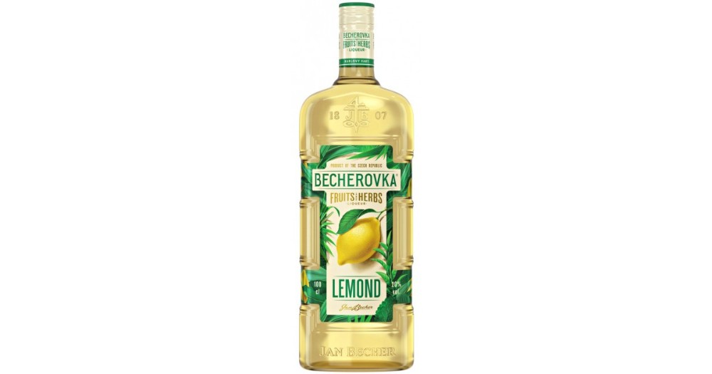 Лікерна настоянка на травах Becherovka Lemond 50г
