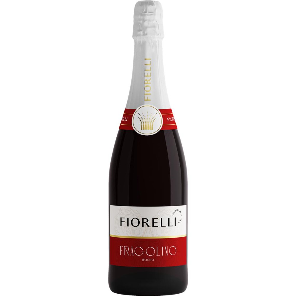 Вино ігристе Fiorelli Fragolino Rosso ч/півсолодке 0.75л