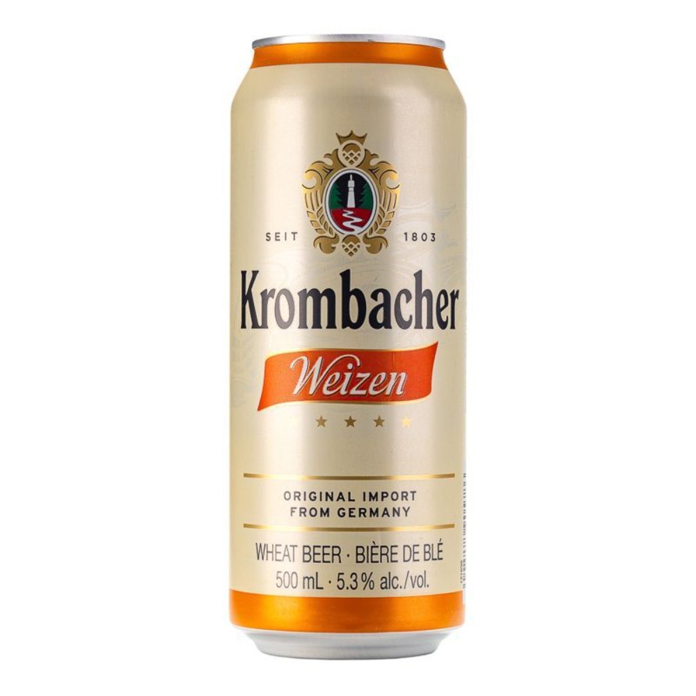 Пиво Krombacher світле нефільтроване 0.5л