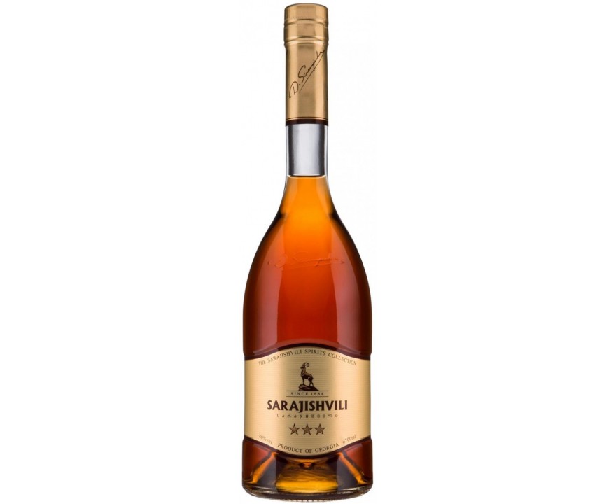 Коньяк Sarajishvili 3* 0.5л
