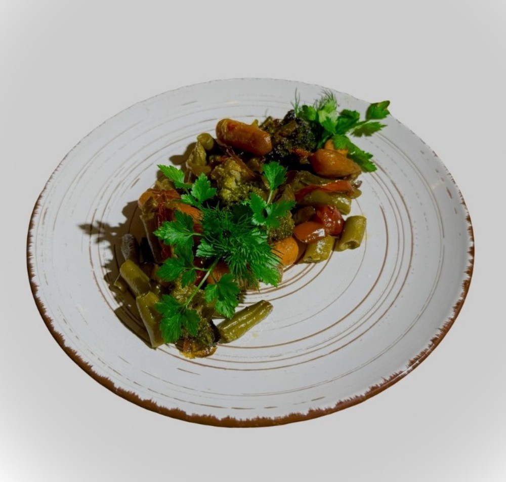 Овочі в соєво-часниковому соусі 160 г