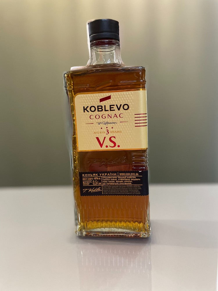 Коньяк Коблево (3 зірочки,40%)