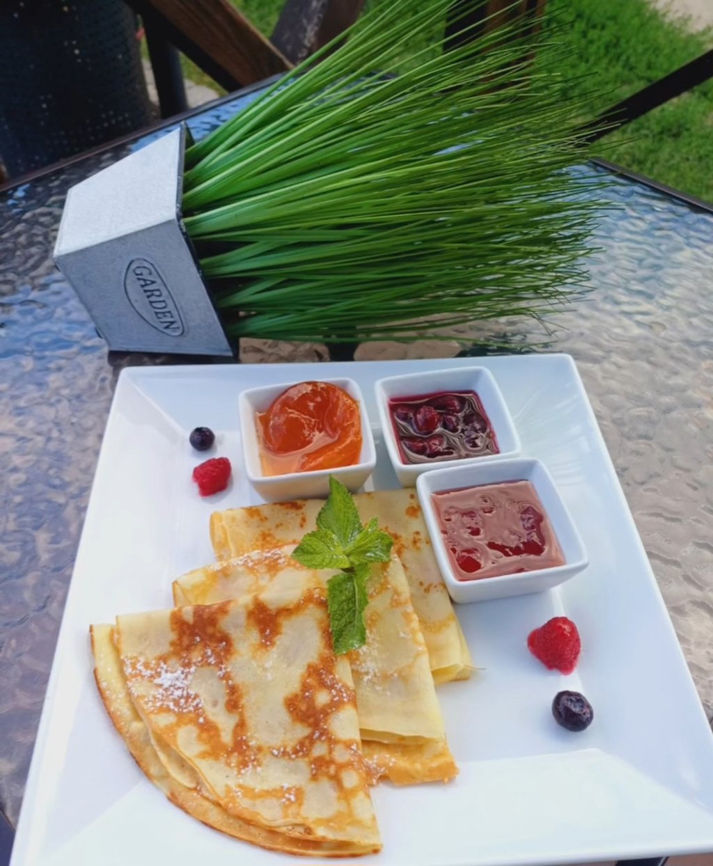 Млинці з джемом