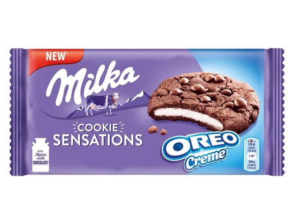 Biscuite Milka cu wafles
