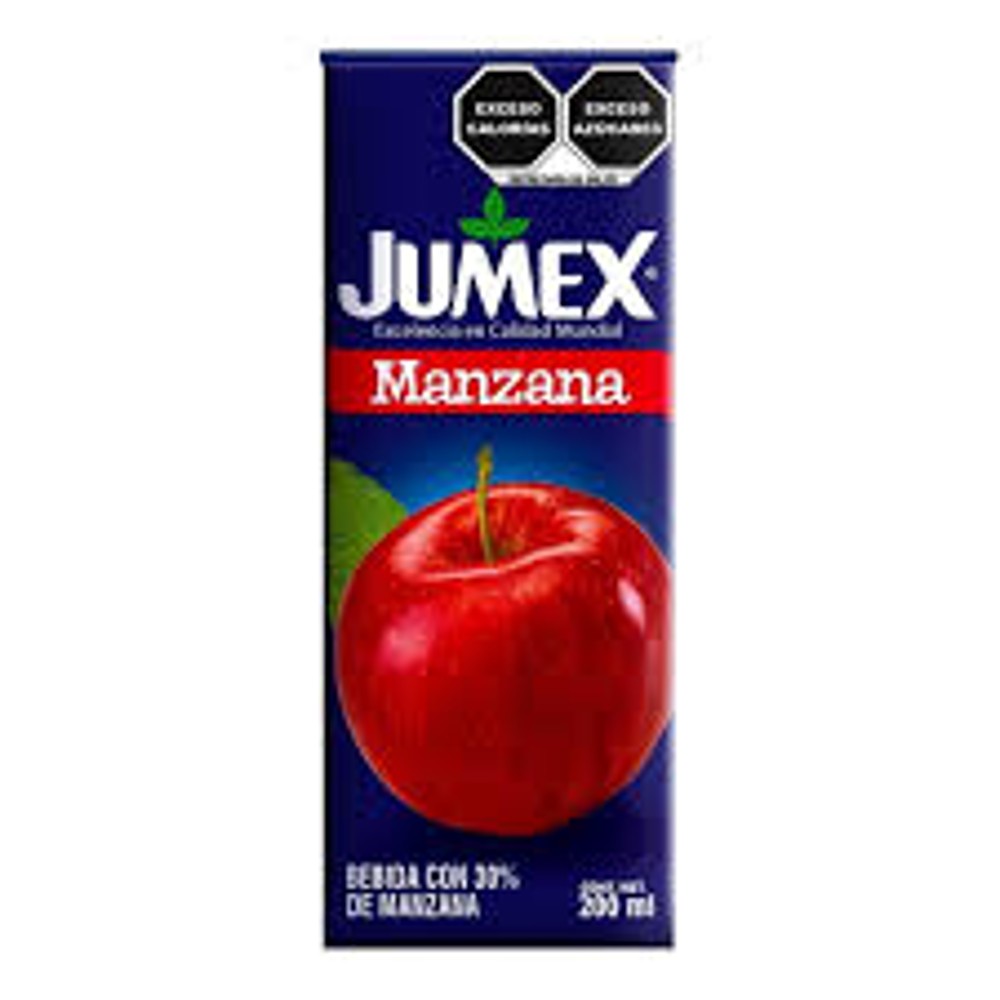 JUMEX CAJITA MANZANA 250ML
